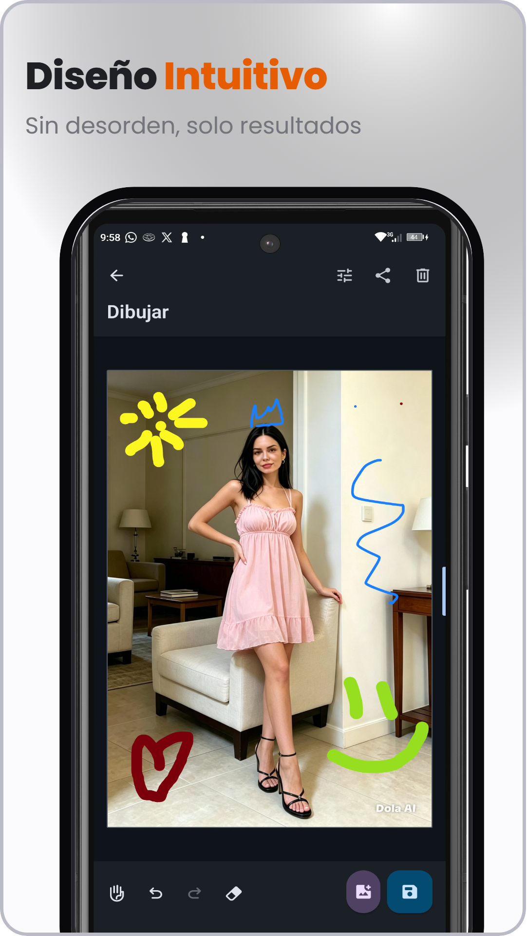 Captura de CanvasLab AI: Editor de Fotos