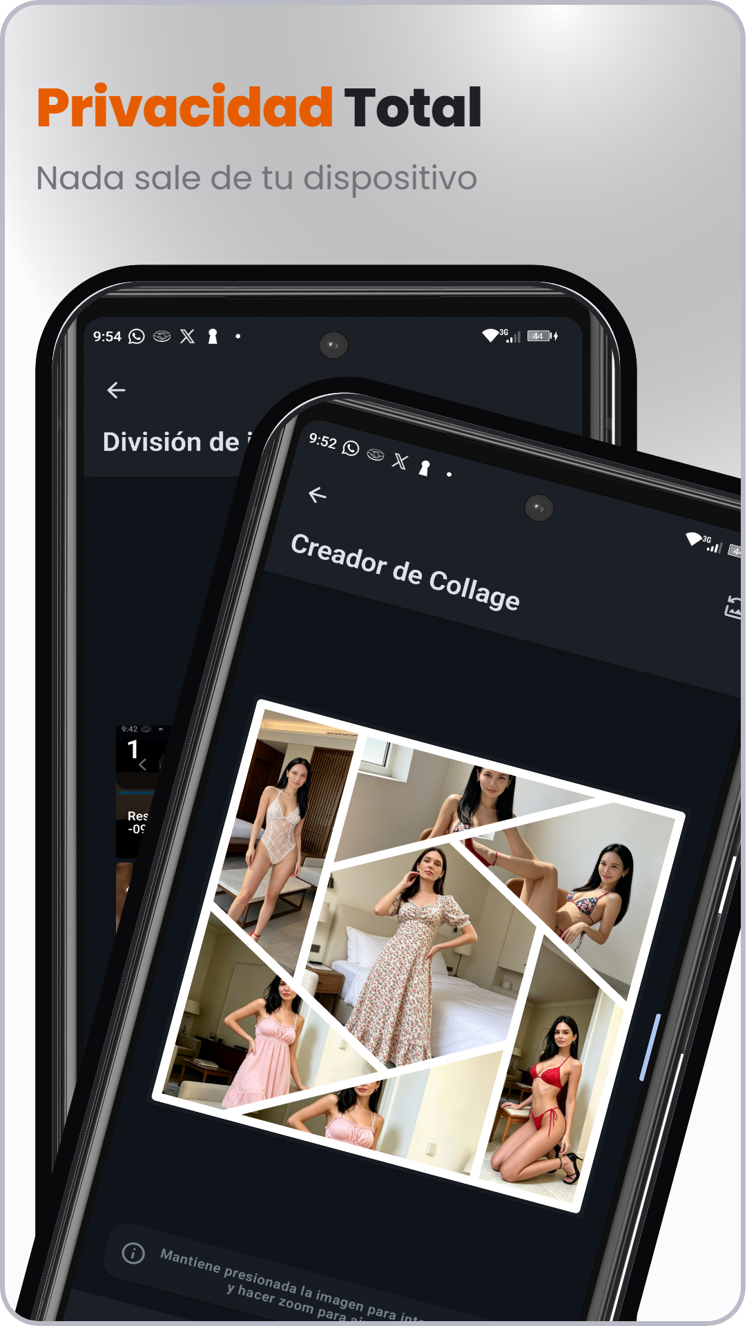 Captura de CanvasLab AI: Editor de Fotos